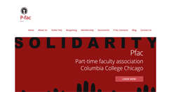 Desktop Screenshot of pfac.org